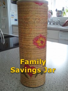 Family Savings Jar